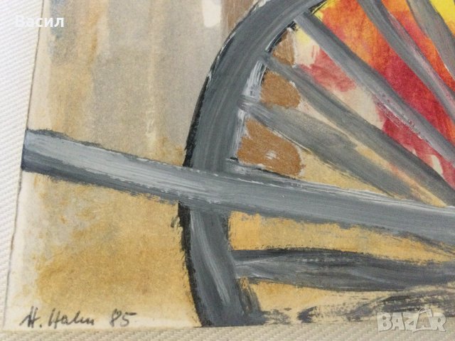 Картина акварел, снимка 3 - Картини - 43424896