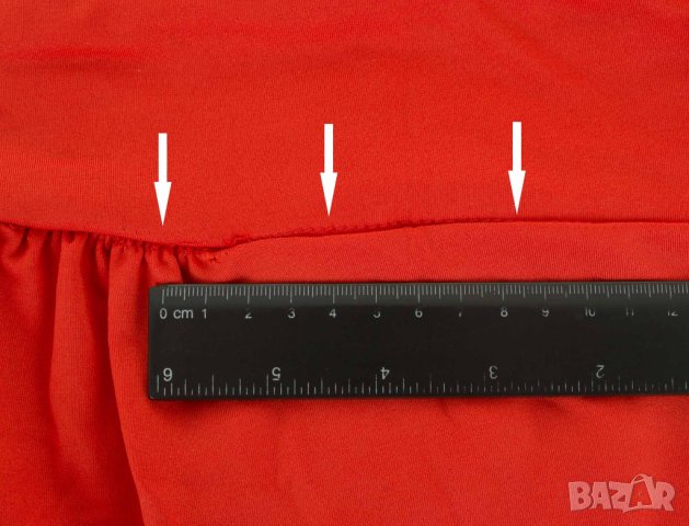 Елегантна оранжева рокля Jadde - 2XL, снимка 4 - Рокли - 43102770