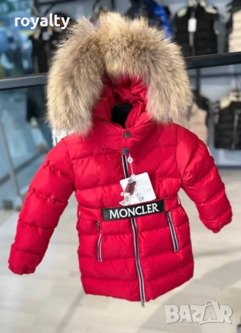 Зимно яке Moncler тип парка за момичета Два Цвята , снимка 2 - Детски якета и елеци - 52829133