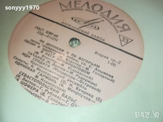 МЕЛОДИЯ-РУСКА ПЛОЧА 1610241759, снимка 7 - Грамофонни плочи - 47607718