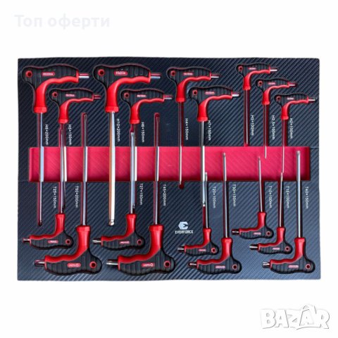 Професионален шкаф с инструменти EVERFORCE 251 части, снимка 9 - Други инструменти - 43353315