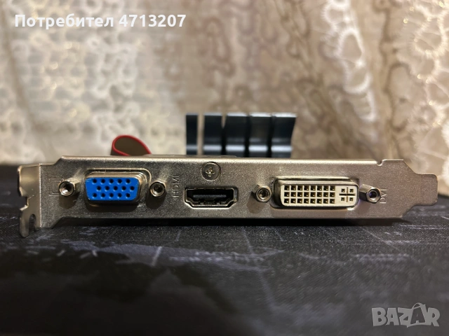 Видеокарта: ASUS GeForce 210 Silent (работеща), снимка 3 - Видеокарти - 53148238