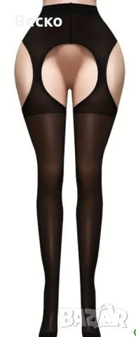 Секси еротичен чорапогащник + подарък , снимка 2 - Бельо - 51918212