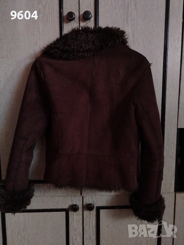 Мango Дамско късо кожухче , снимка 6 - Палта, манта - 47942142