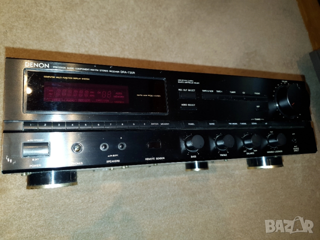 Ресийвър усилвател Denon DRA-735 R , снимка 3 - Ресийвъри, усилватели, смесителни пултове - 52949663