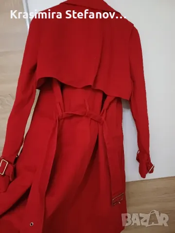 пролетно -есенно дамско манто-тренчкот, снимка 5 - Якета - 48899114