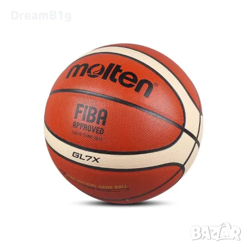 FIBA GL7X Premium leather Баскетболна / Basketball топка MOLTEN