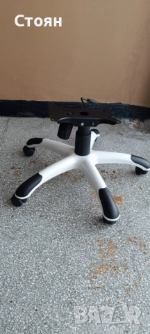 Кръстачка с колелца за геймърски стол с амортисьор, снимка 5 - Столове - 39077212