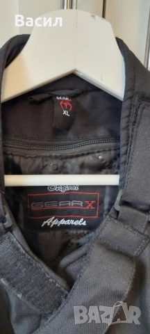 Текстилно яке за мотоциклет GearX, размер XL, снимка 6 - Аксесоари и консумативи - 52362104