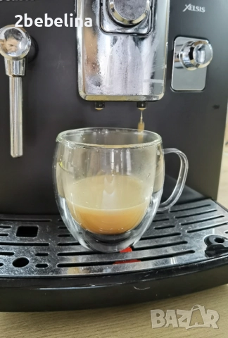 Saeco Xelsis - black , с БГ меню , внос от Австрия , снимка 2 - Кафемашини - 52946167