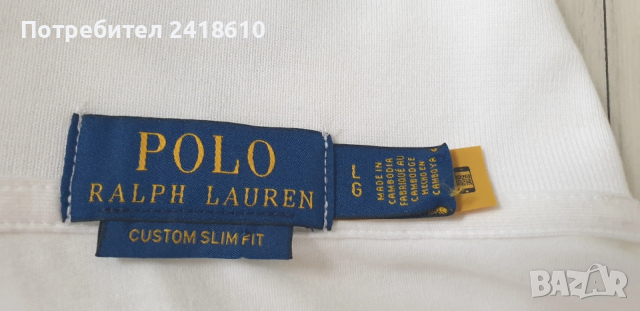 POLO Ralph Lauren Pima Cotton Custom Slim Fit Mens Size L НОВО! ОРИГИНАЛ! Мъжка Тениска!, снимка 14 - Тениски - 53520286