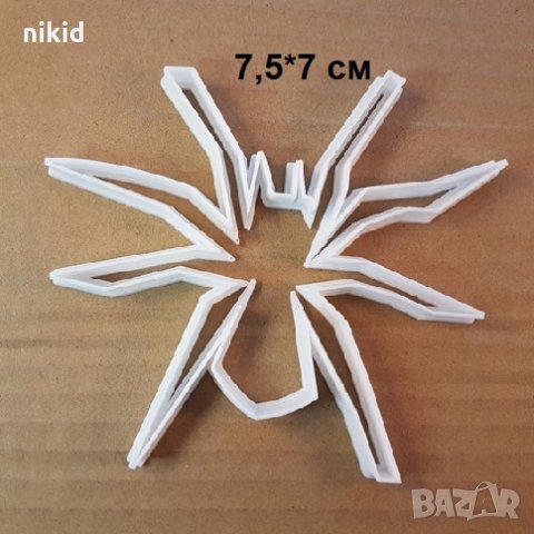 Голям паяк пластмасов резец форма фондан тесто бисквитки