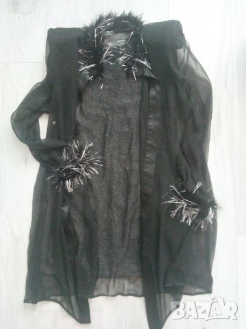 Официална къса рокля с горнище размер С, снимка 2 - Рокли - 27380228