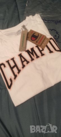 Нова тениска Champion Womens Rochester T-Shirt, оригинал, снимка 11 - Тениски - 43764920