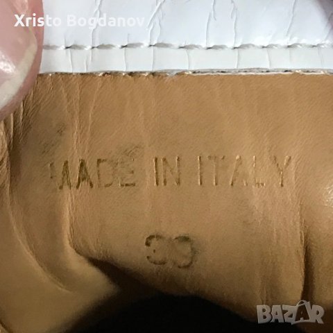 Дамски кожени обувки ,,DSQUARED 2” номер 39, снимка 5 - Дамски ежедневни обувки - 36729599