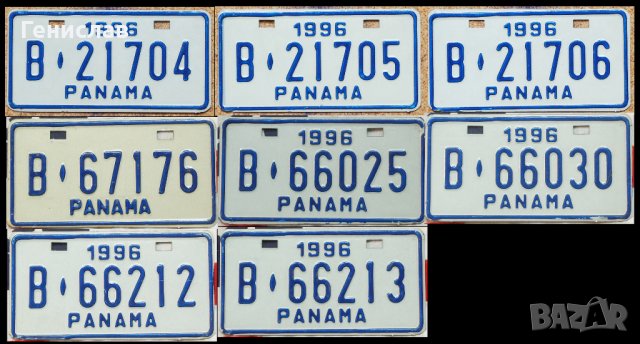 Американски Мотоциклетени регистрационни номера табели USA + PANAMA, снимка 3 - Колекции - 38136023