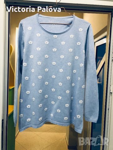 Красива блуза DONELL,100%памук, снимка 5 - Блузи с дълъг ръкав и пуловери - 27666754