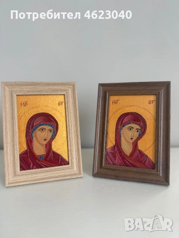 Ръчно рисувани икони по поръчка , снимка 5 - Декорация за дома - 53392059