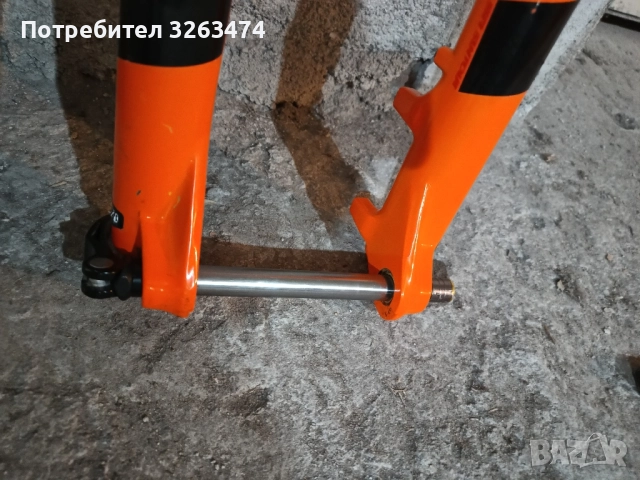 Вилка Suntour XCR 34 120мм 27.5 boost, снимка 7 - Части за велосипеди - 52496457