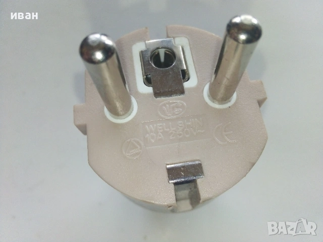 Щепсел -преход, снимка 4 - Ключове, контакти, щепсели - 53445139