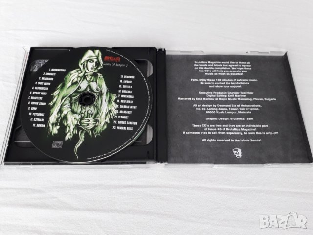 BRUTALLICA Magazine – Gratis CD Sampler (2000) (2CD), снимка 4 - CD дискове - 29000898