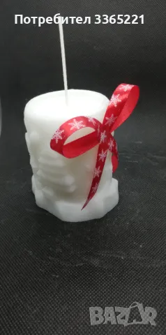 Дядо Коледа свещ, снимка 5 - Коледни подаръци - 48054864