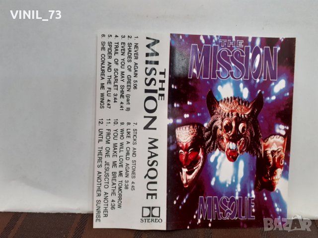   The Mission – Masque, снимка 3 - Аудио касети - 32289677