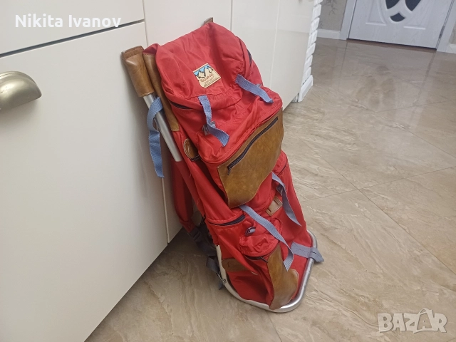 стара туристическа раница самар ДСО МЛАДОСТ, снимка 4 - Раници - 52834422