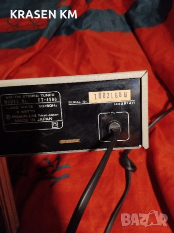 Hitachi FT 4500, снимка 12 - Ресийвъри, усилватели, смесителни пултове - 51595873