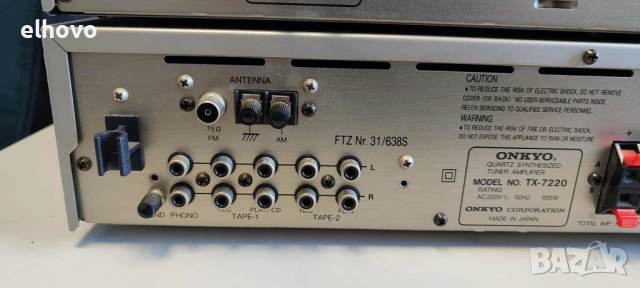 Ресивър и дек Onkyo TX-7220, TA-2230, снимка 14 - Ресийвъри, усилватели, смесителни пултове - 51591668