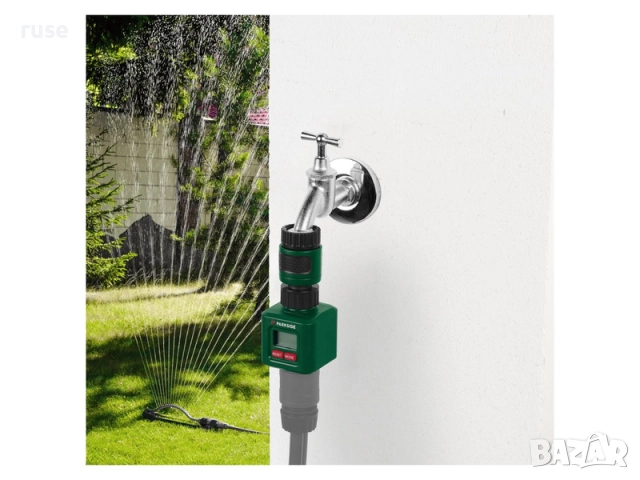 НОВИ! Цифров водомер за поливане Parkside , снимка 2 - Други инструменти - 51693625