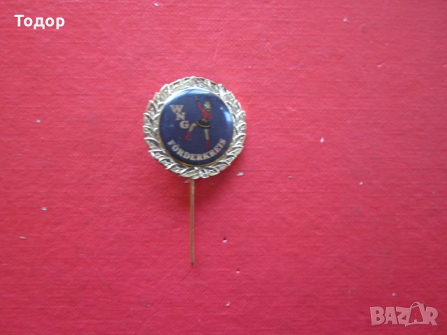 Голям бронзов немски знак значка маркиран, снимка 6 - Колекции - 26245450