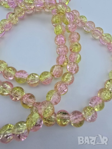 Стъклени Мъниста за Бижута 10мм 8мм 6 мм 4мм J281, снимка 4 - Други - 52480874