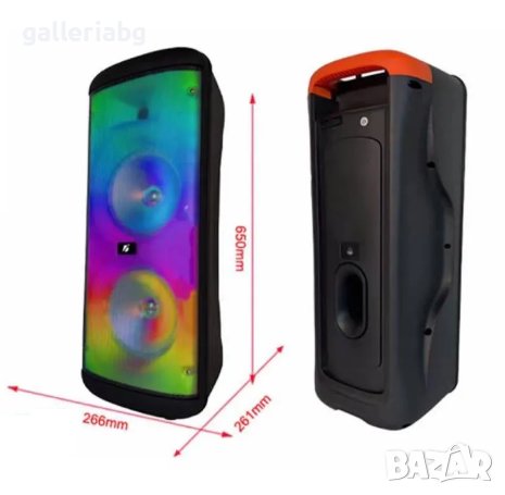 Преносимa Тонколонa LED, снимка 2 - Тонколони - 39343519