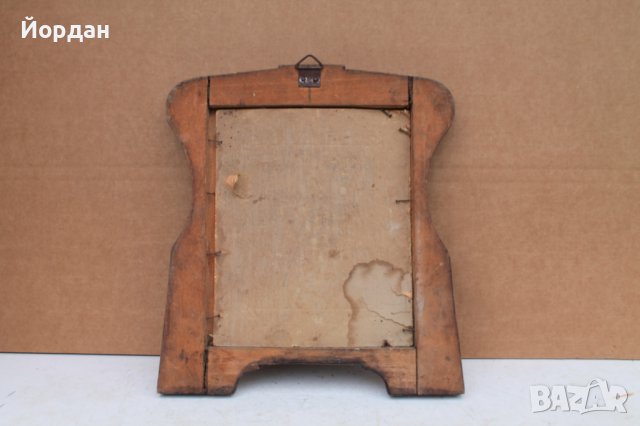 Стара дървена рама със снимка , снимка 7 - Колекции - 40404497