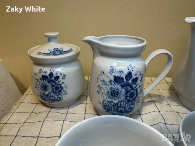 Порцеланов сервиз Китка, снимка 5 - Сервизи - 52958441