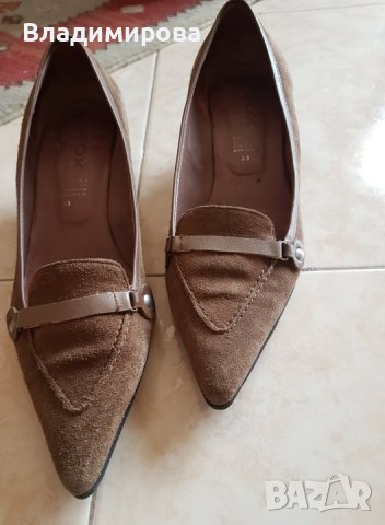 Дамски обувки GEOX №40 - естествена кожа и други, снимка 4 - Сандали - 37462750