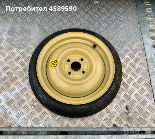 Патерица/Резервна гума 14цола 4x100 за Toyota,Mazda,Hyundai,Kia,Suzuki,Daihatsu,Opel