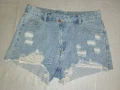 L Дънкови къси панталонки , снимка 4