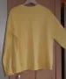 Блуза дамска есенна/зимна, жълта с апликация и камъни; 2XL÷3XL, снимка 3