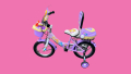 Детски велосипед 14 инча , циклама, снимка 2