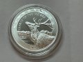 1 oz Сребро Гиганти Ледена Епоха-Северен елен 2022, снимка 3