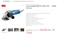 BOSCH GWS 24-230 LVi + BOSCH GWS 750 C - Голям и малък ъглошлайф като нови!, снимка 14