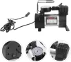 Метален компресор с манометър за гуми - 12V/120W, снимка 2