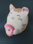 Котенце с донът - мека плюшена играчка, снимка 1