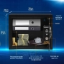 Електронен сейф 27L - Royalty Line RL-SBO-9207, снимка 4