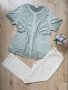 Дамски лот блуза с капси и клин, р. L/XL, снимка 1