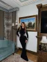Черна дамска рокля , снимка 5