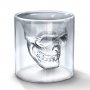 Стъклена чаша във формата на череп 1020, снимка 5