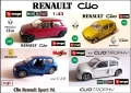 Метални Колички RENAULT Clio, снимка 1